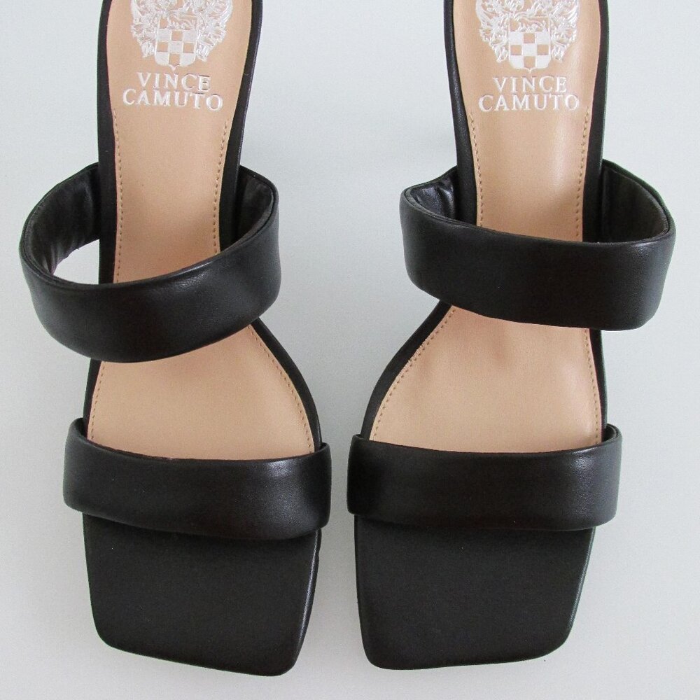 Vince Camuto New "Black Sheep" Leather Dress Heels Size 8 M
